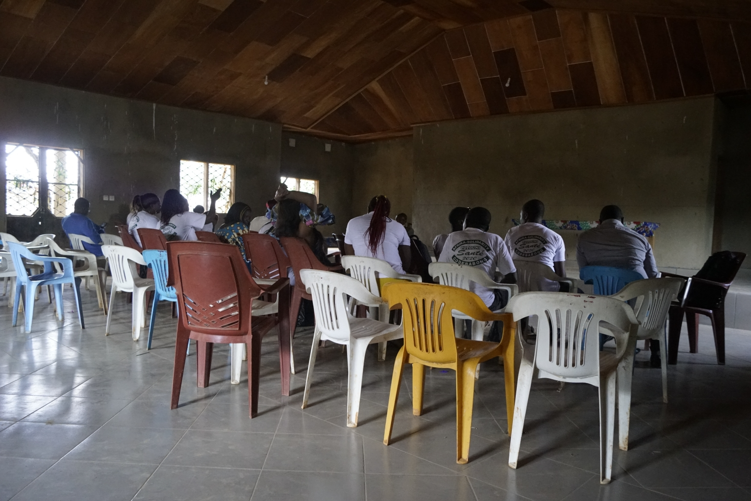 Community visit as part of Santé Communautaire